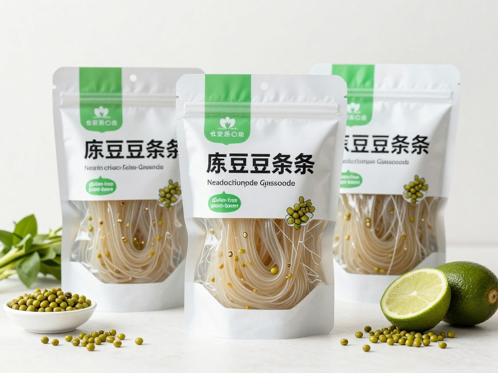 Gluten-free and health-focused products featuring mung bean glass noodles