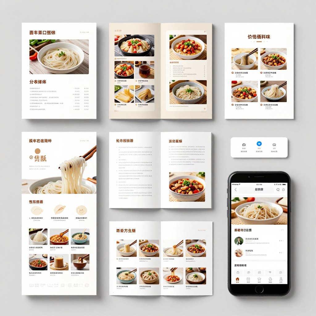 Marketing support materials for Longkou vermicelli distributors