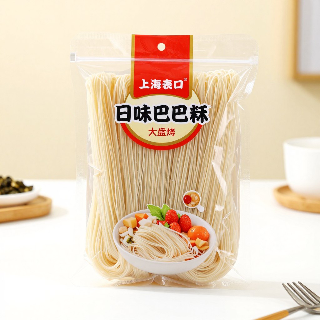 Ready-to-eat packaged meal featuring Longkou vermicelli