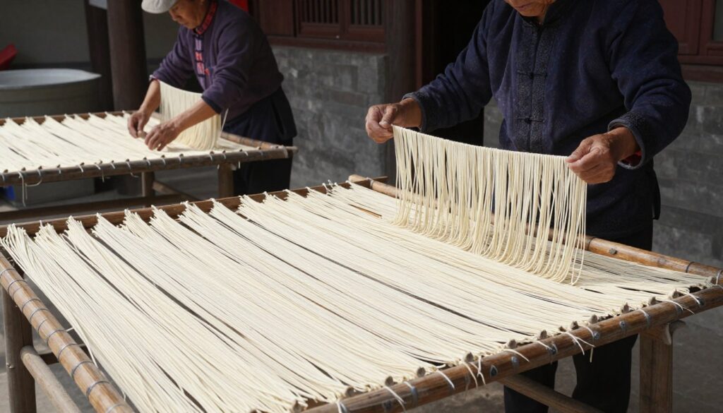 传统粉丝制作工艺展示