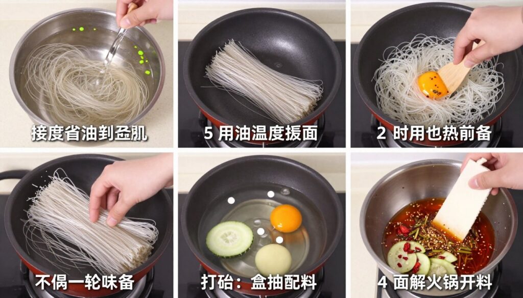 粉丝烹饪技巧展示