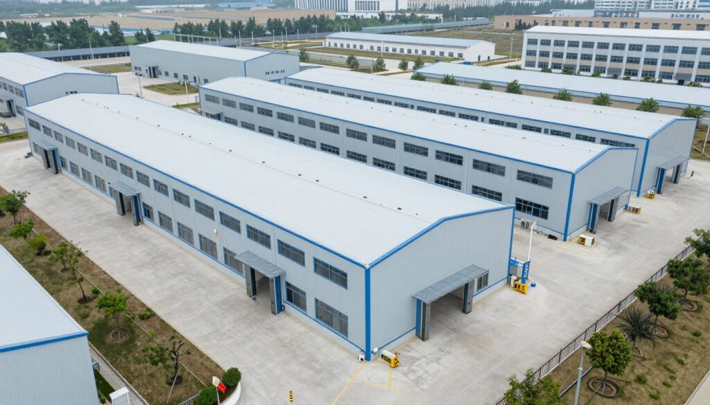 龙口粉丝生产工厂全景 - 展示现代化生产设施